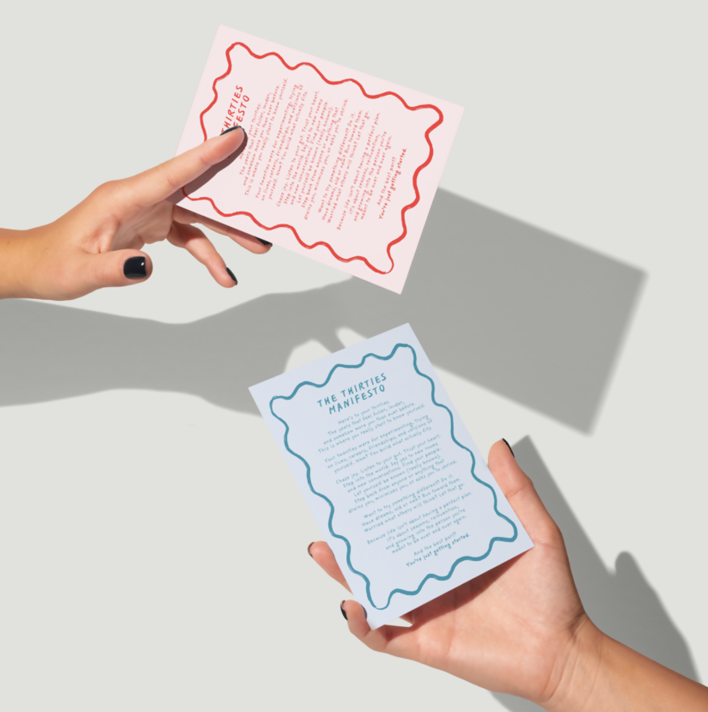 30s Manifesto Card