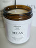 Relax Aromatherapy Candle