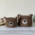 Crochet Bear Basket