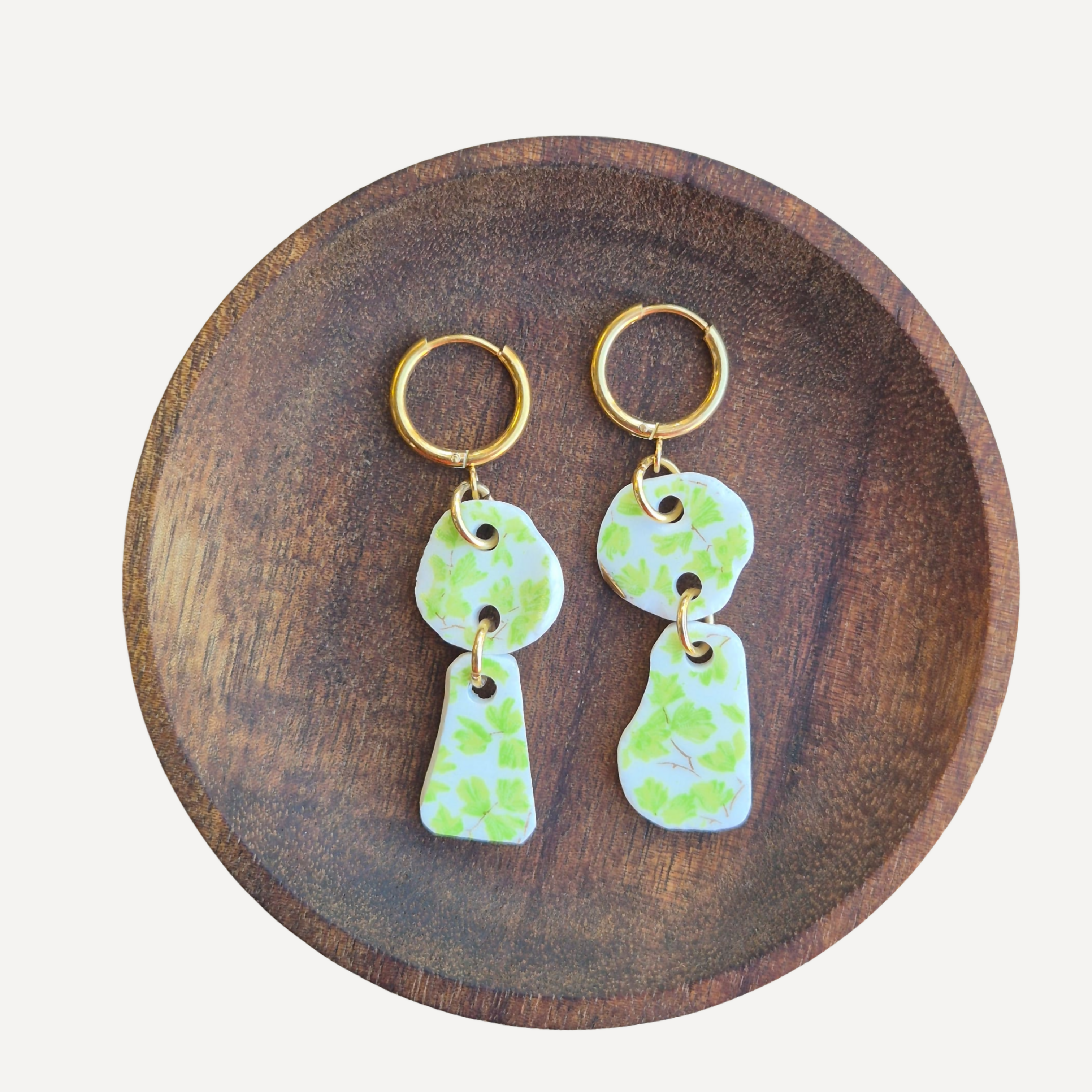 Recycled Ceramic Earring