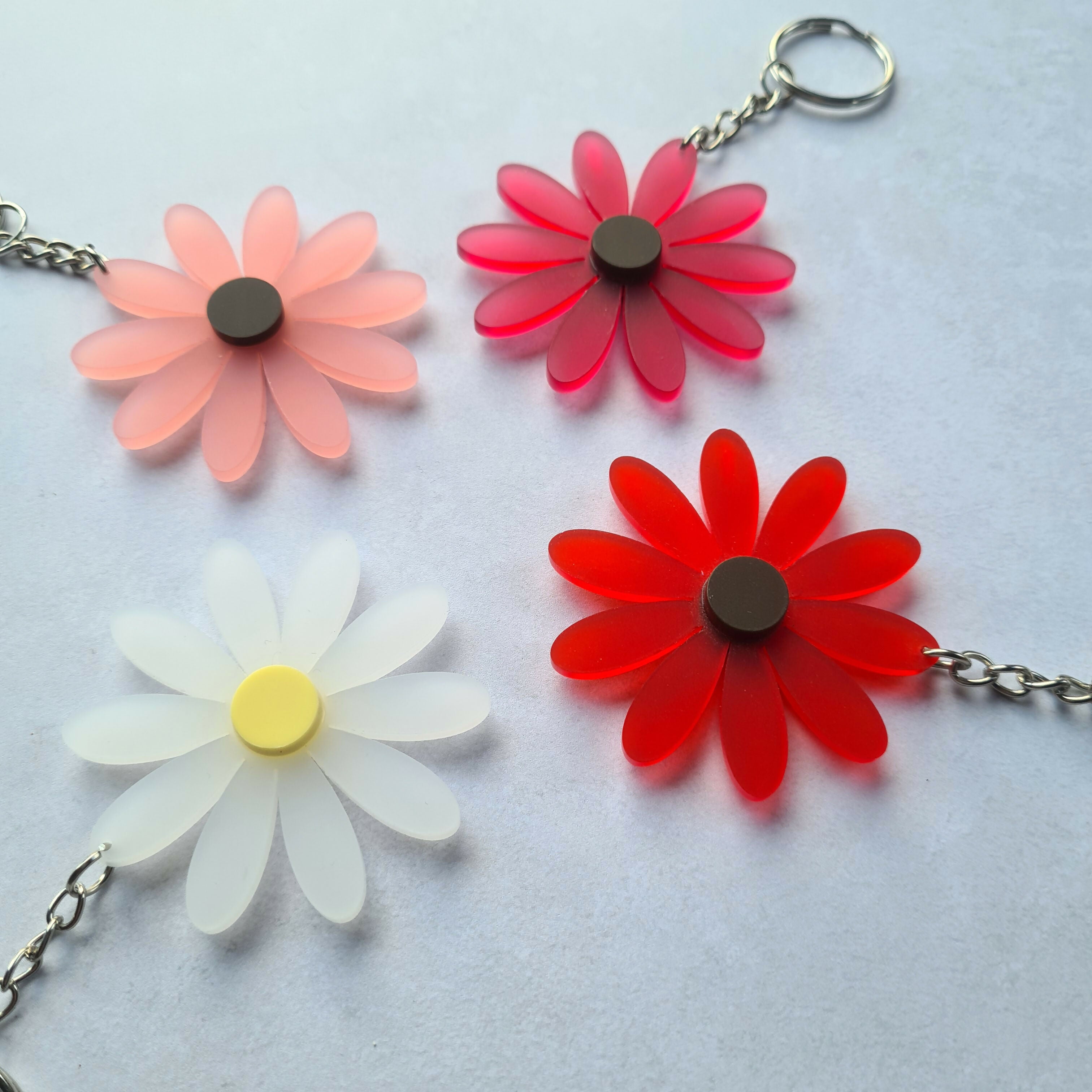 Flower Keyring