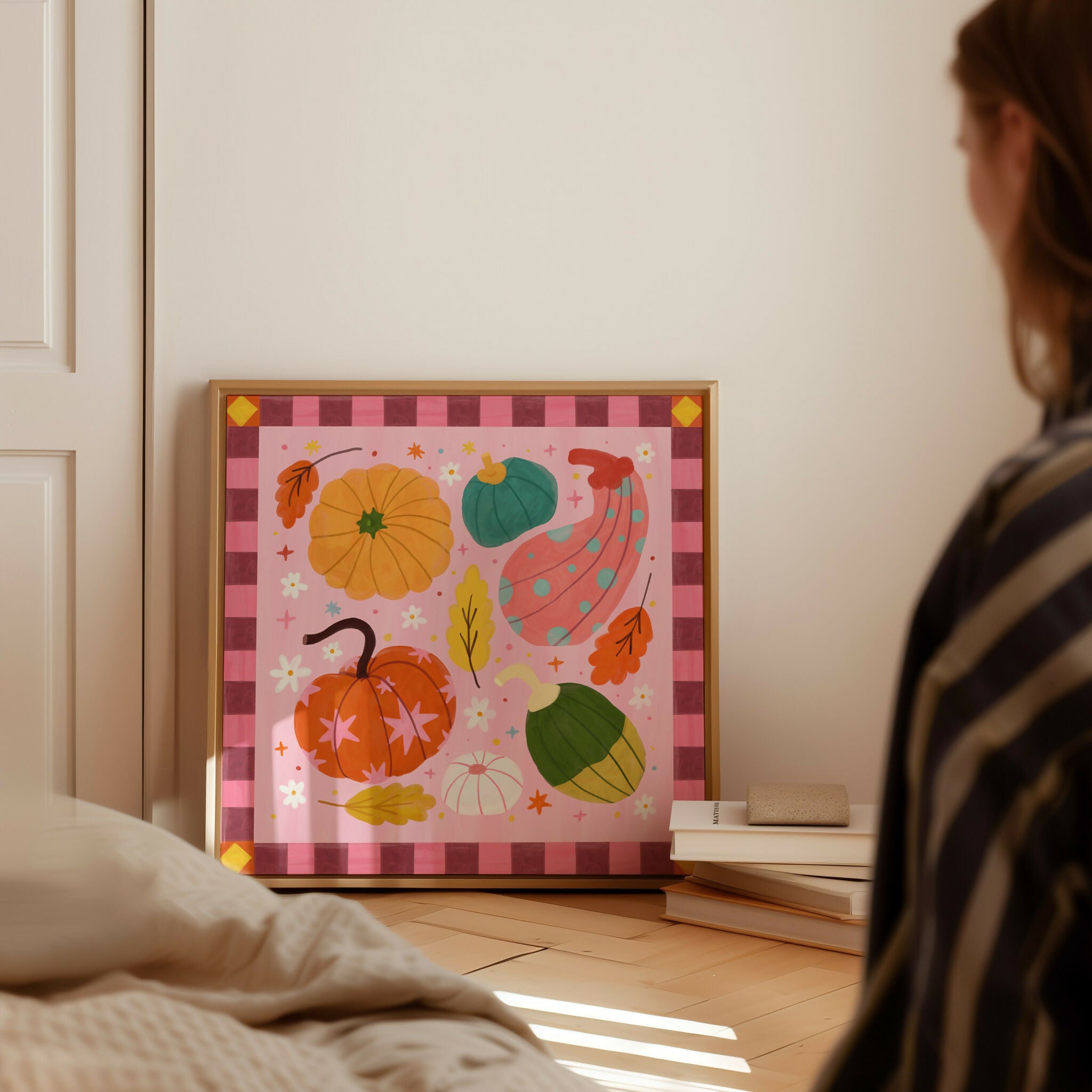 Pumpkin Patch Art Print