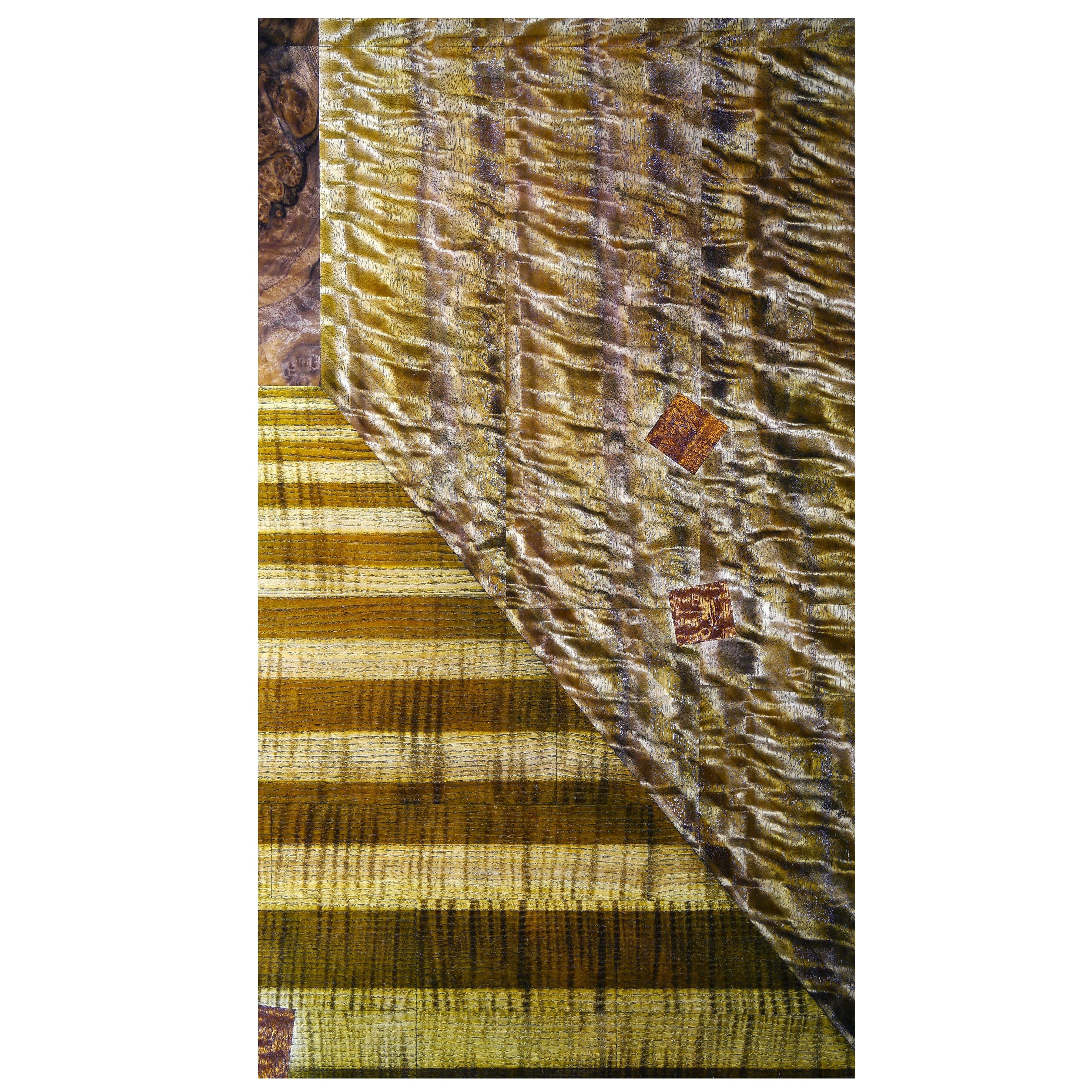 Innerysm: Breath — Original Artwork (Marquetry on Panel) by Elementa Laudis