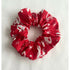 Red Ho Ho Ho Christmas Hair Scrunchie