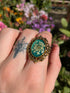 VICTORIAN QUEEN'S LACE GOLD RINGS