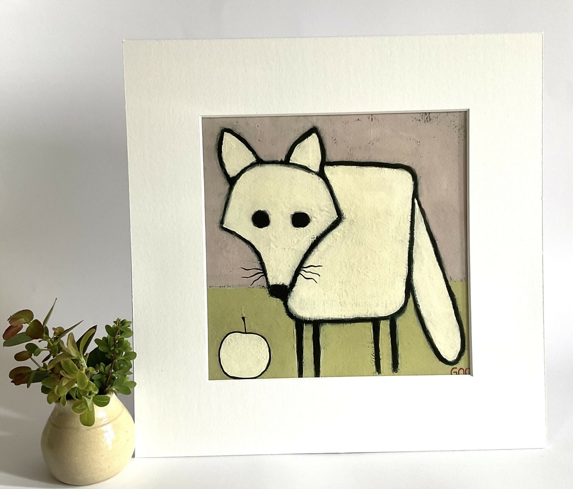 ANIMAL ACRYLIC GICLEE PRINT. YUM YUM RANGE