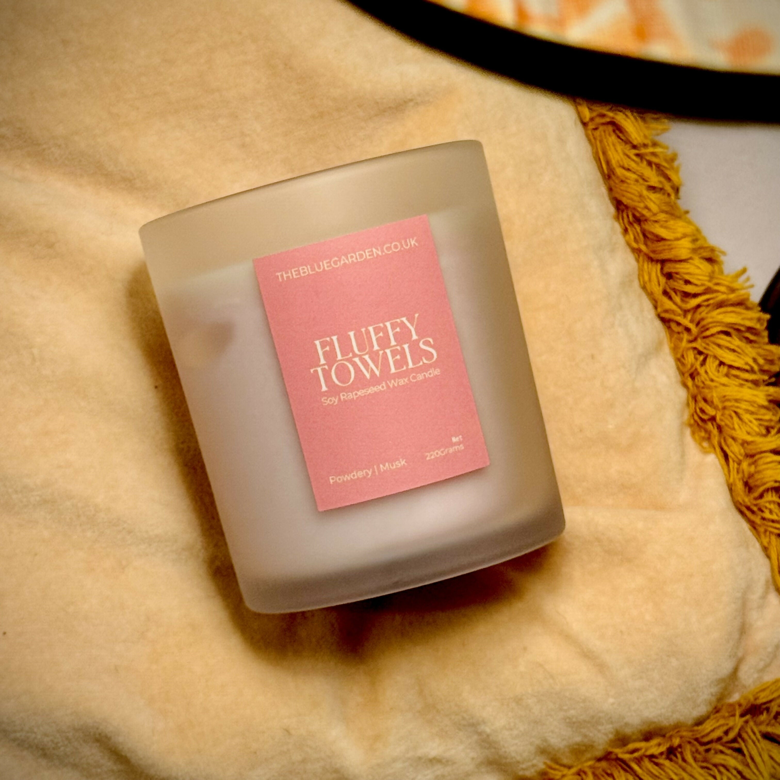 Fluffy Towels | Natural Wax Scented Candle