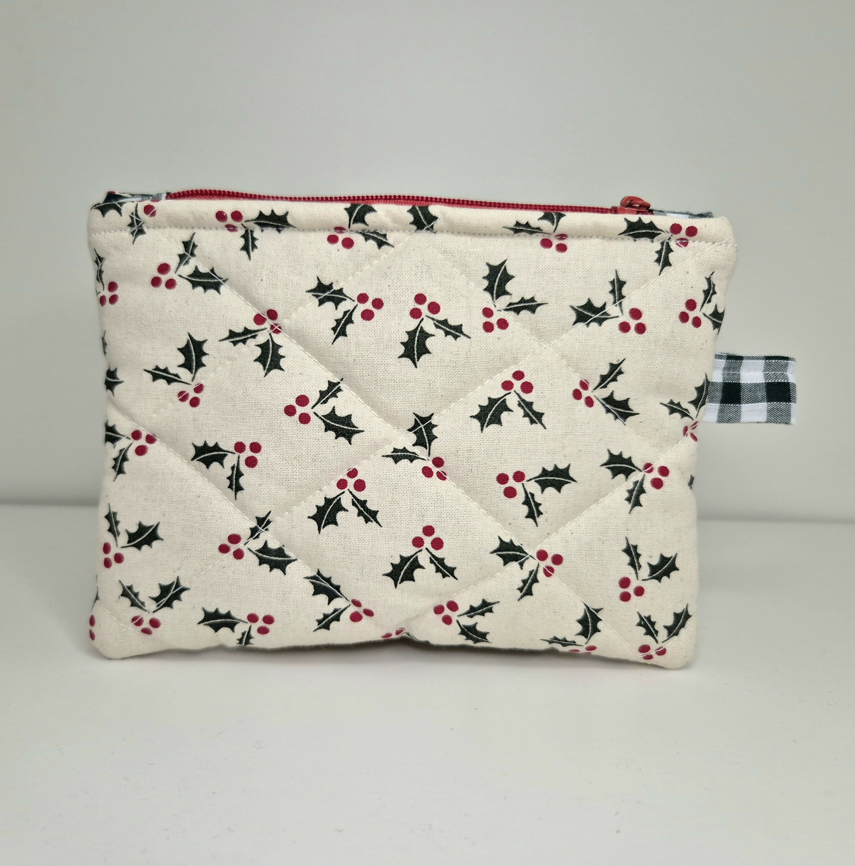 Quilted Christmas Coin Purse