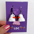 Ghost Duck Earrings