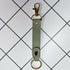 LoopLock Leather Keychain (Gold-tone Hardware)
