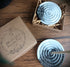 Black And White Incense Holder