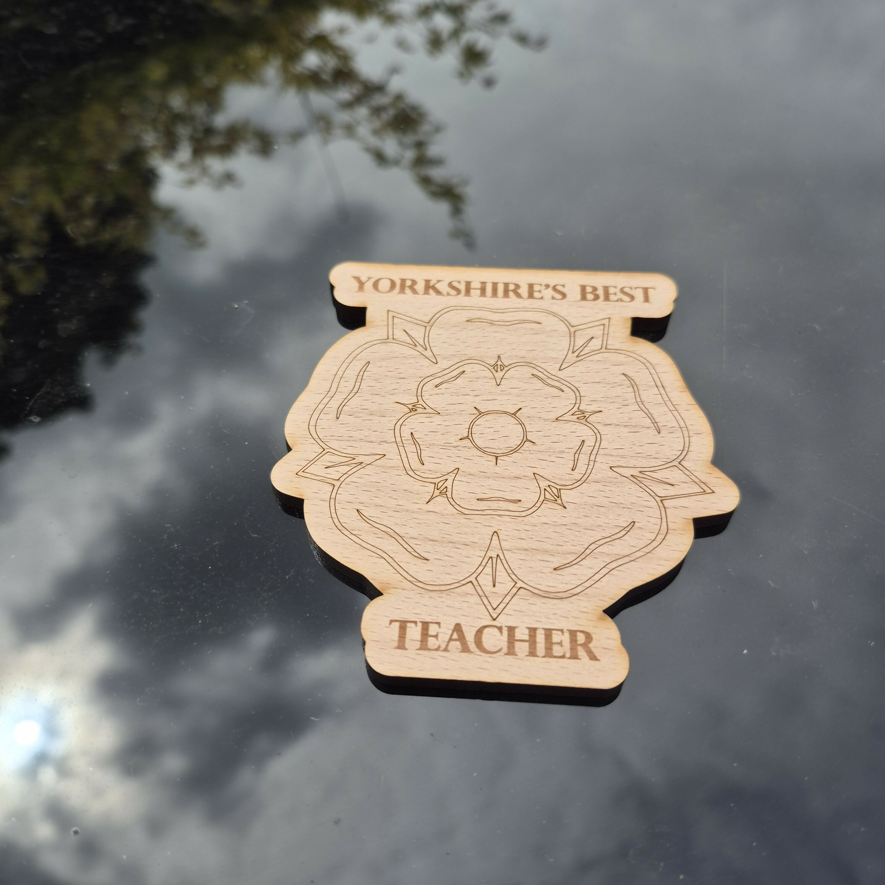 Wooden Teacher plaque