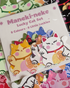 Maneki-neko Lucky Cat Sticker Pack - 8 Colors Complete Set