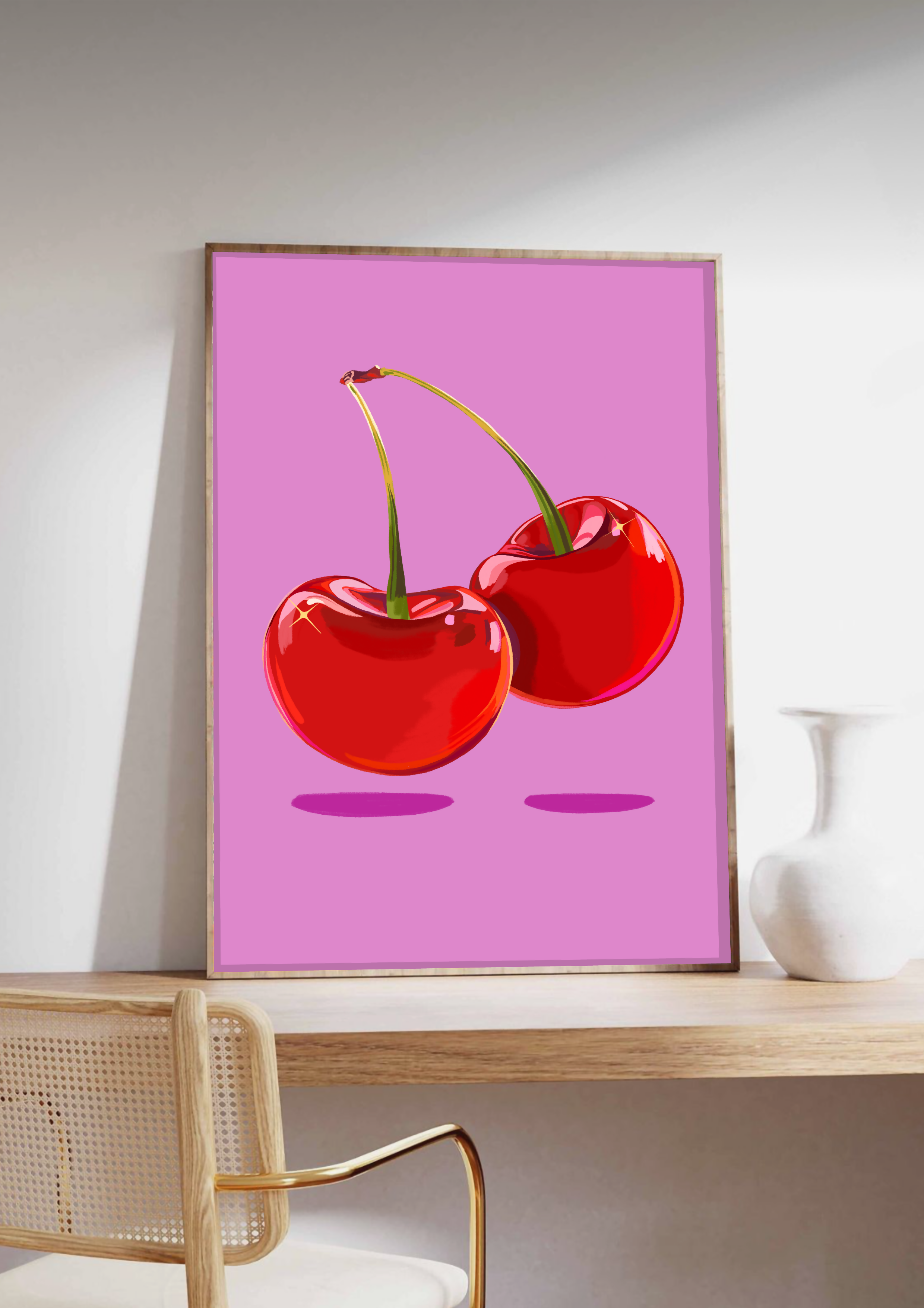 Cherry Art Print