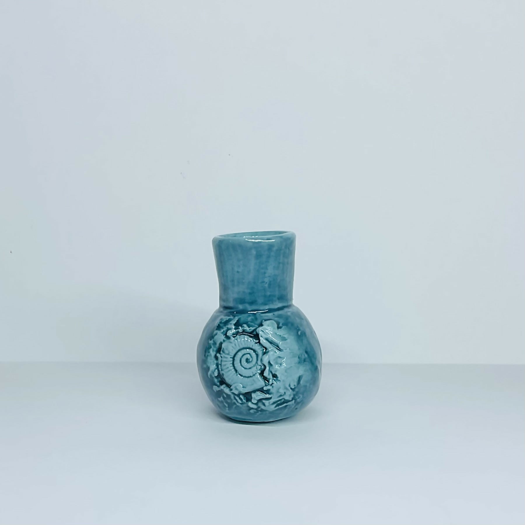 Tiny Blue Vase