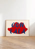 OOH LA LA WALL ART PRINT