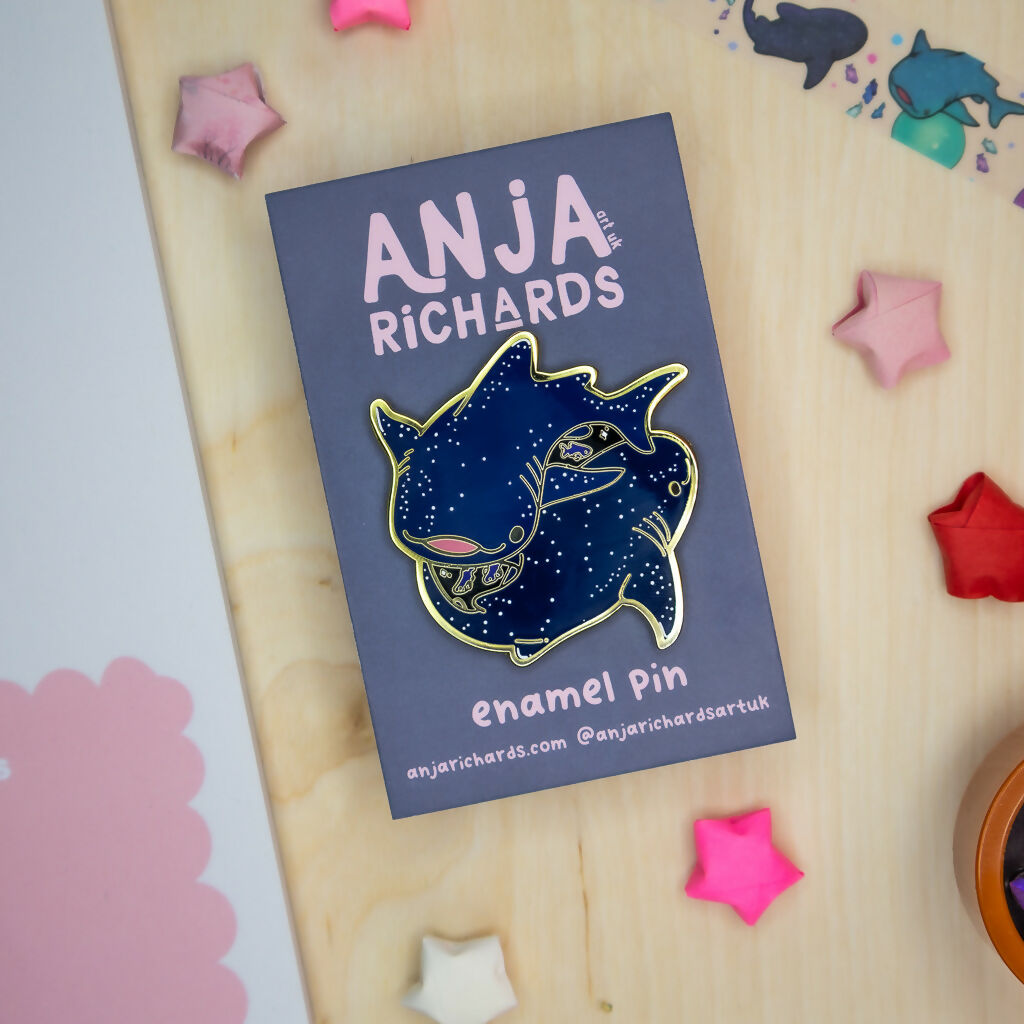 Whale Shark Enamel Pin