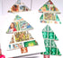 Postage Stamp Christmas Tree Card
