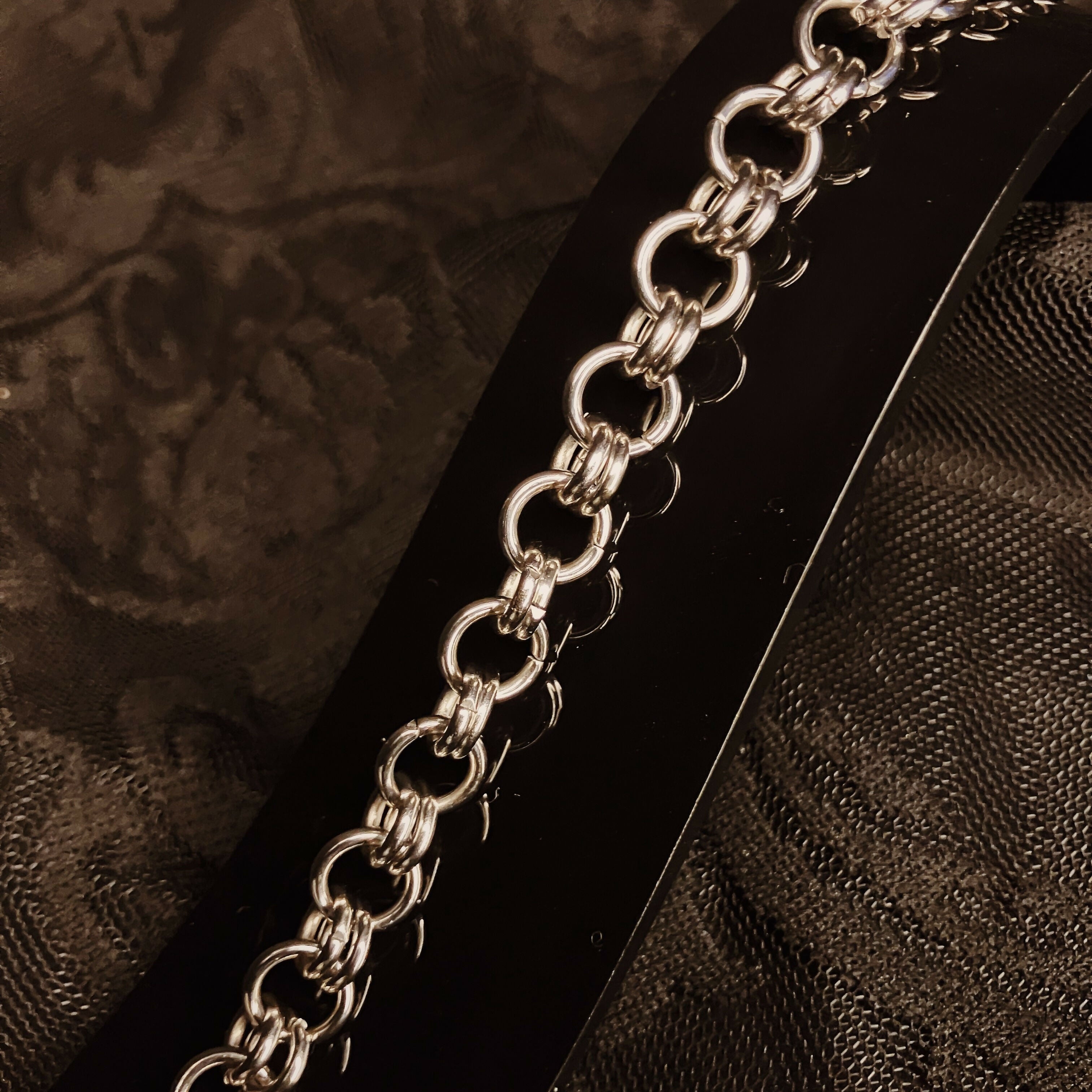 HARROGATE BRACELET - STAINLESS STEEL CHAINMAIL