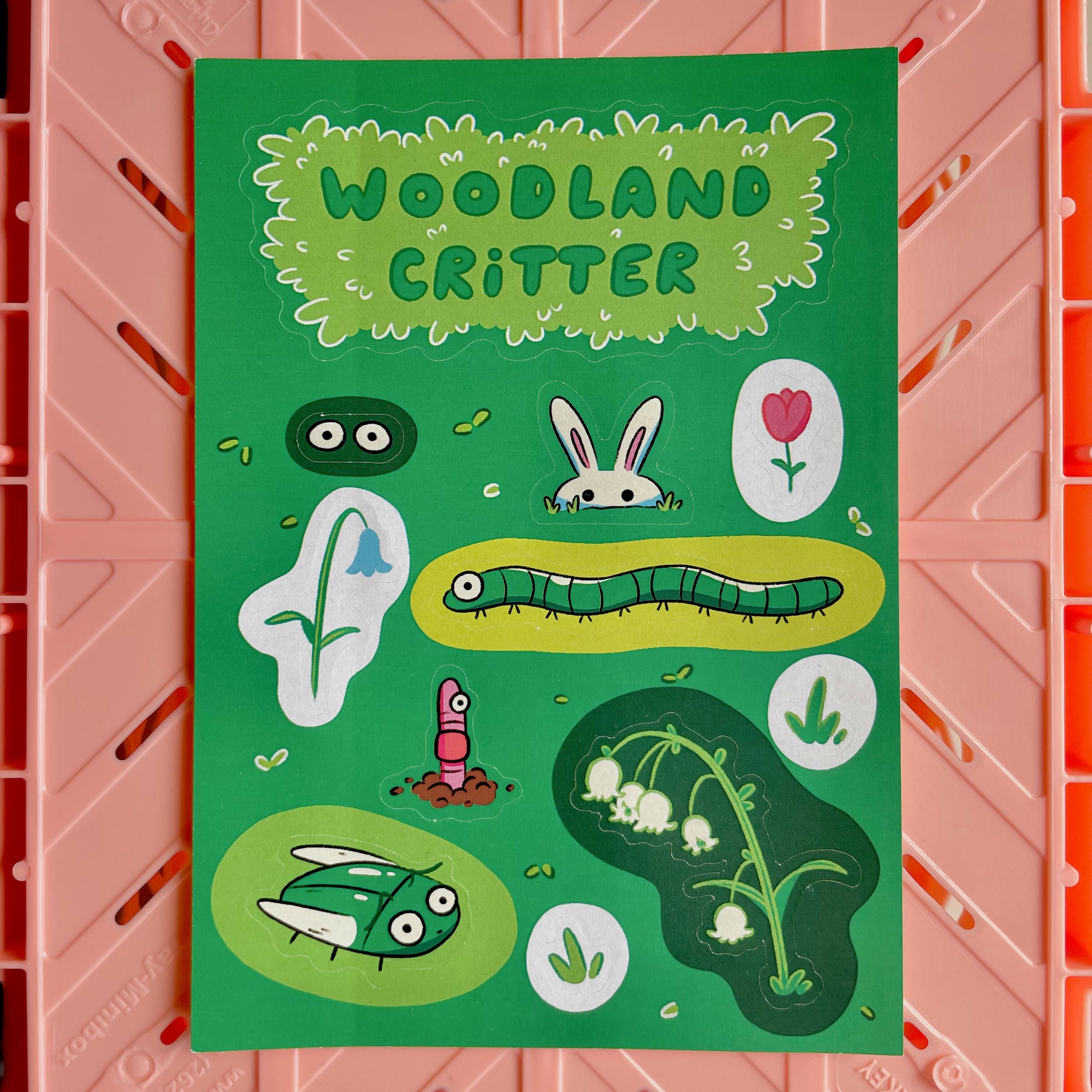 Woodland Critter Sticker Sheet