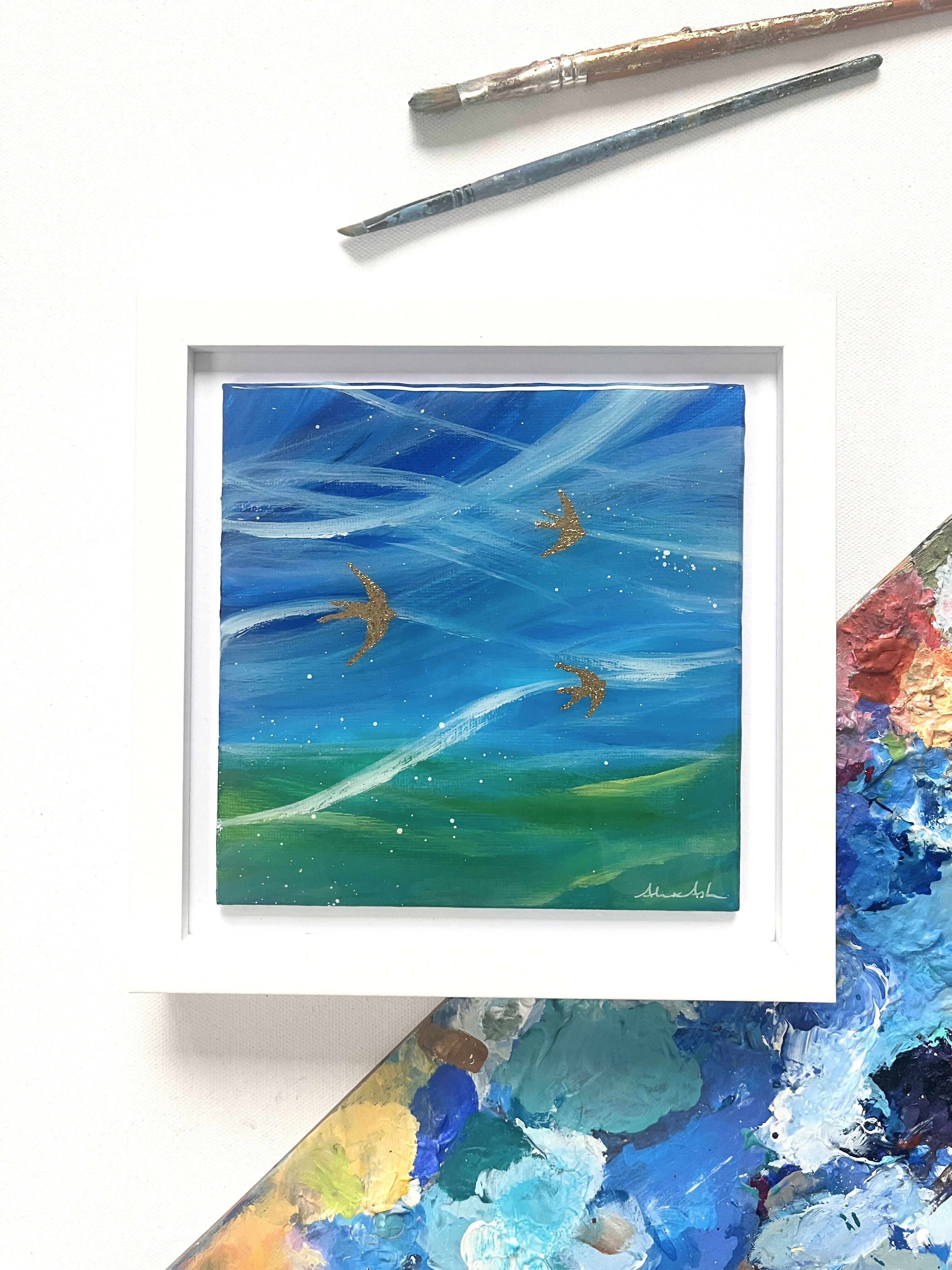 Flight of the Swallows - Original Painting