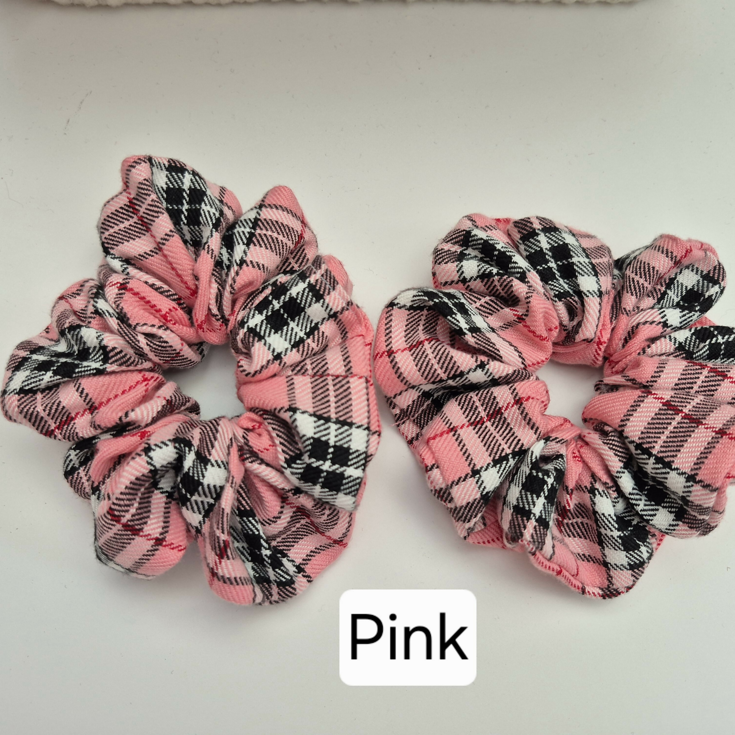 Tartan Scrunchies