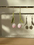 Micro Crochet Tulip Drop and Dangle Earrings