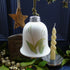 Fine Bone China Snowdrops Bell Decoration