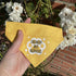 Friendly But Nervous Yellow Snap On/Slip on Dog Bandana