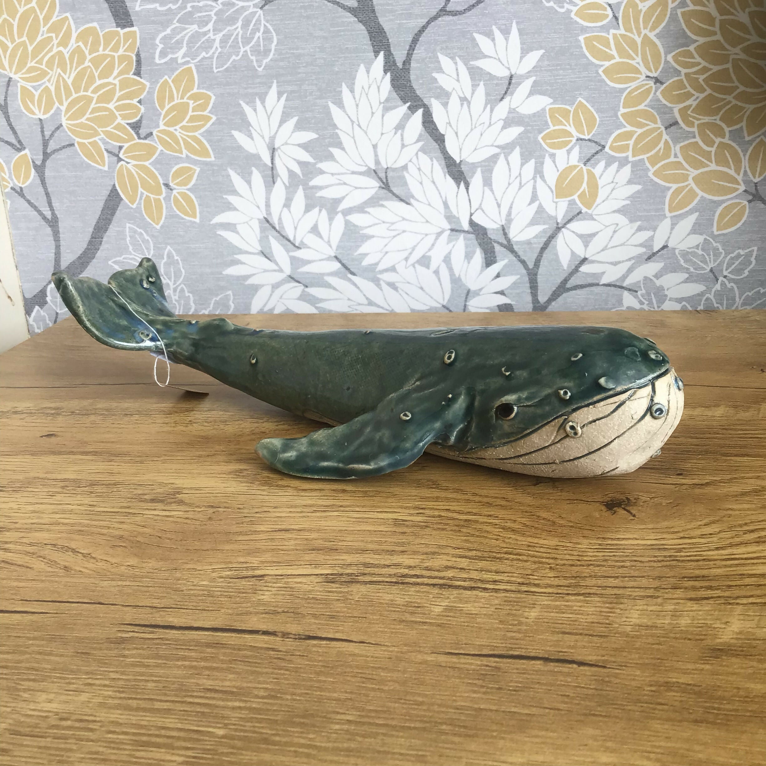 Medium Ceramic Whale