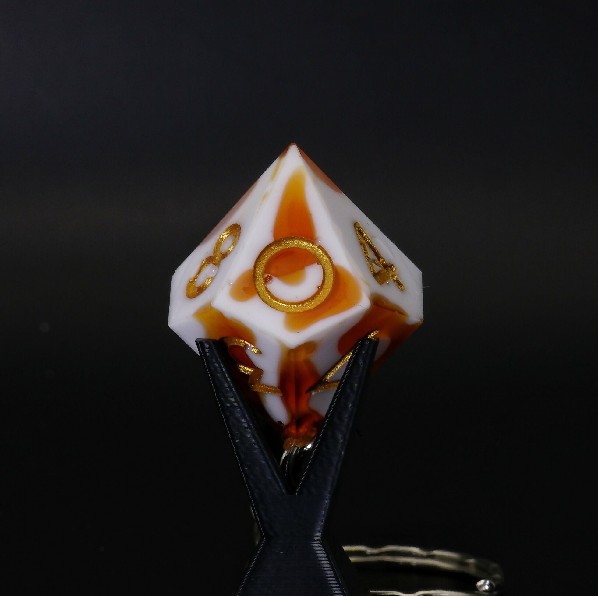 Solid Dice Keychains