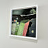 Abstract Landscape Acrylic Painting On Wood Panel In Tray Frame 'Out There'