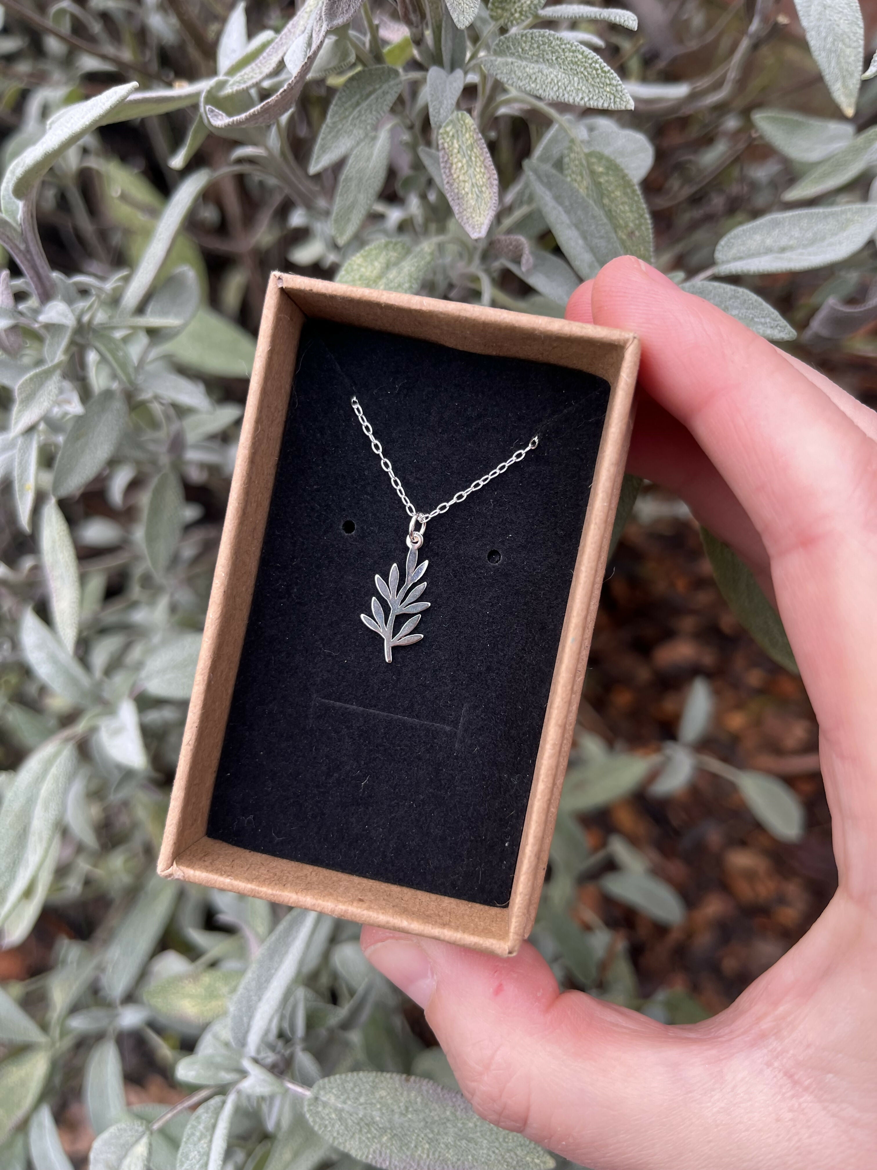 Olive Branch Necklace
