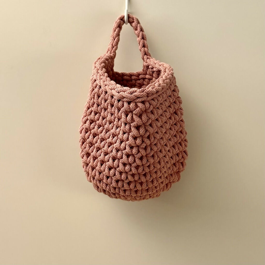 Crochet Hanging Basket