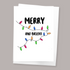 Christmas Card - Merry And Bright