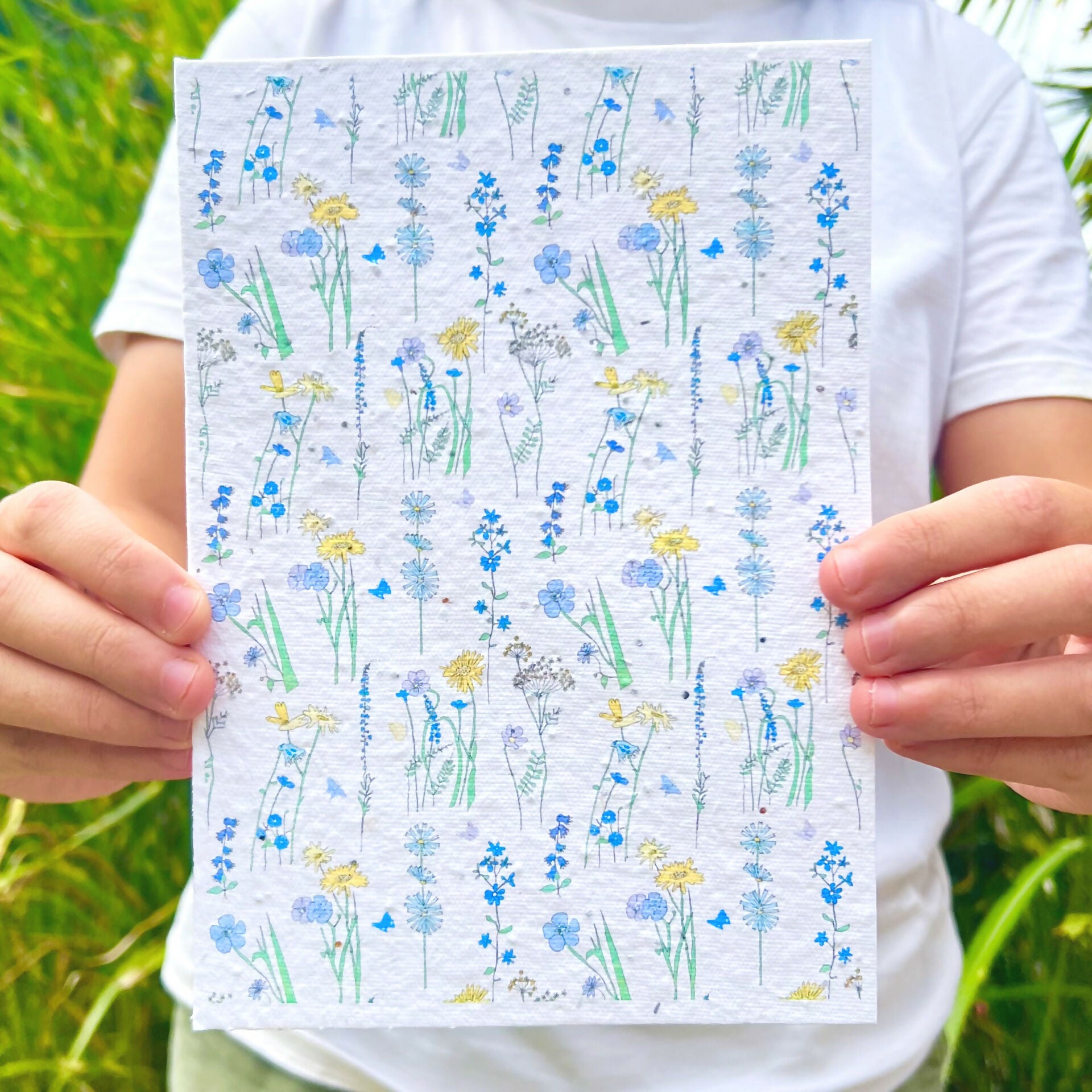 Seed Card Print - Wildflowers