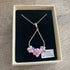 Micro Crochet Flower Necklace
