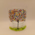 Fused Glass Tree Tealight