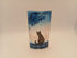 Fused Glass Silhouette Cat Tealight