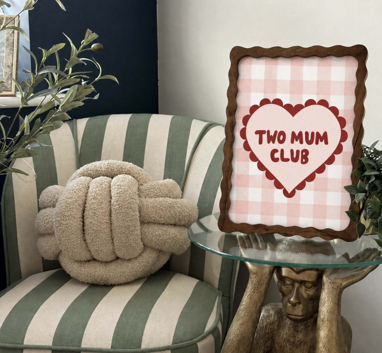 Two Mum Club - Red and Pink