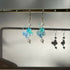 Micro Crochet Butterfly Drop and Dangle Earrings