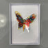 Boxed Butterfly Mixed Media Card