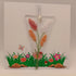 Fused Glass Flower Card