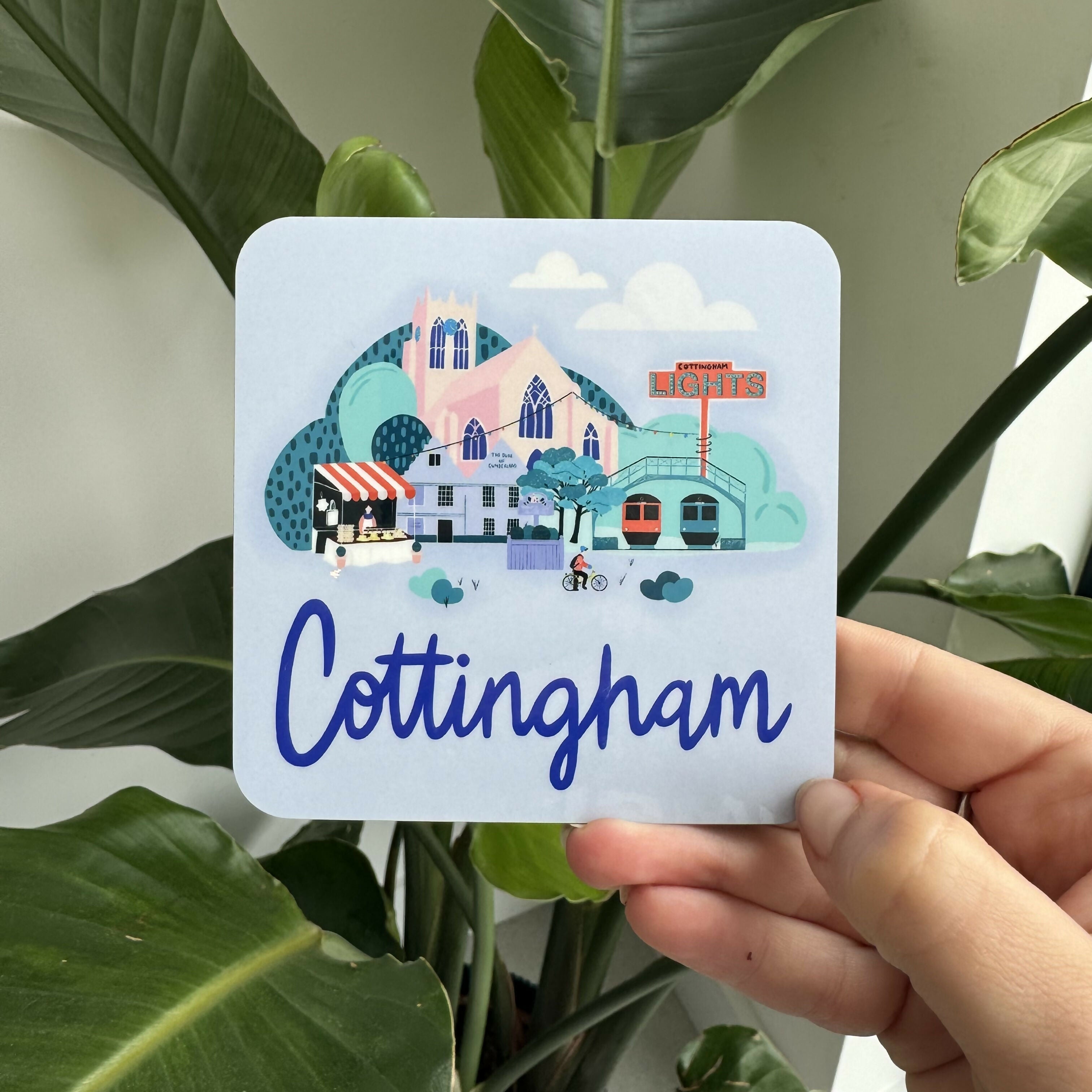 Cottingham Art Coaster