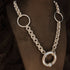 PIERCED YORK CHAIN - STAINLESS STEEL CHAINMAIL NECKLACE