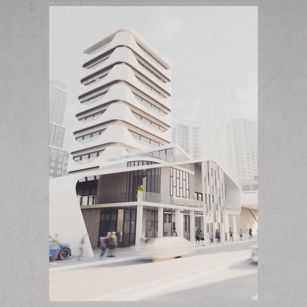 City Skyscraper Print