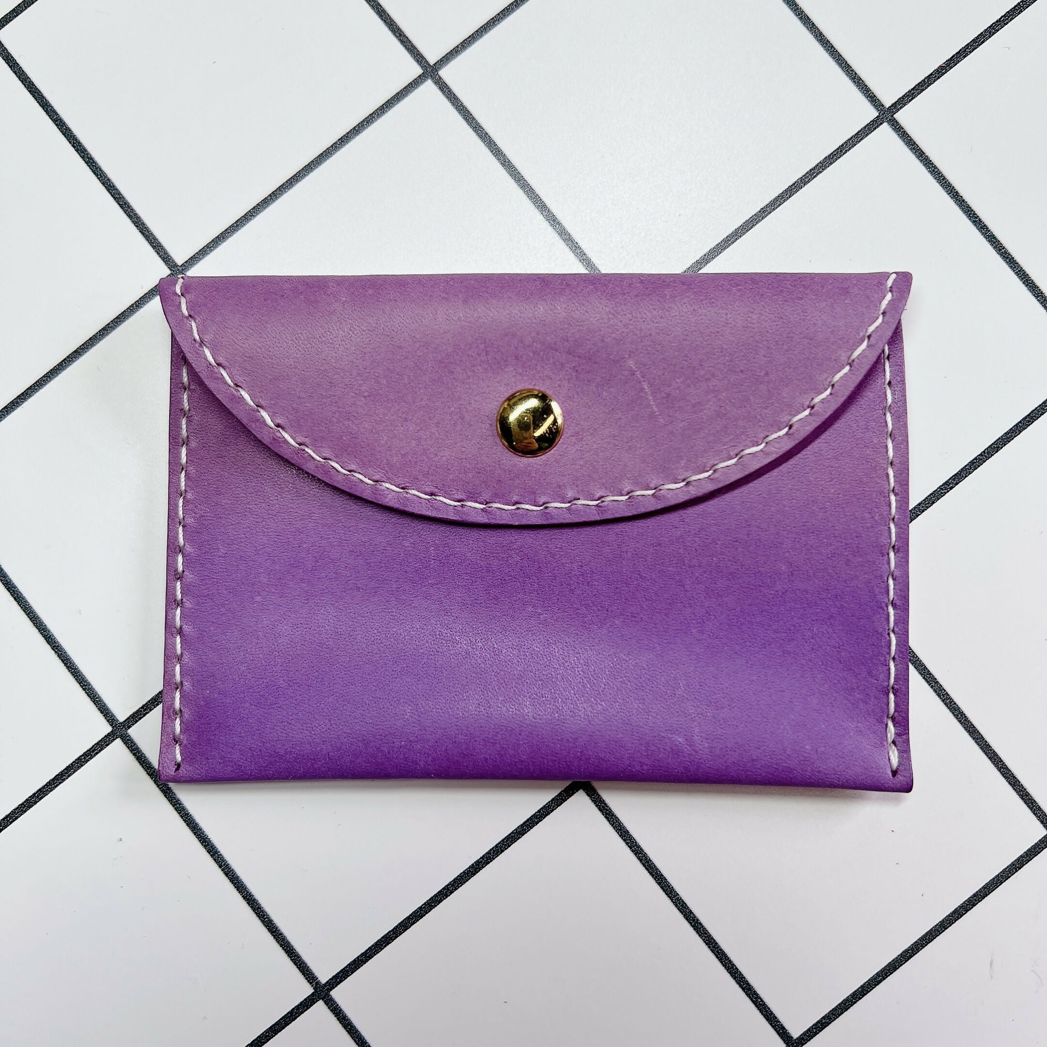 SnapFlod Leather Coin Purse