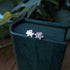 Handmade Daffodil Silver Studs
