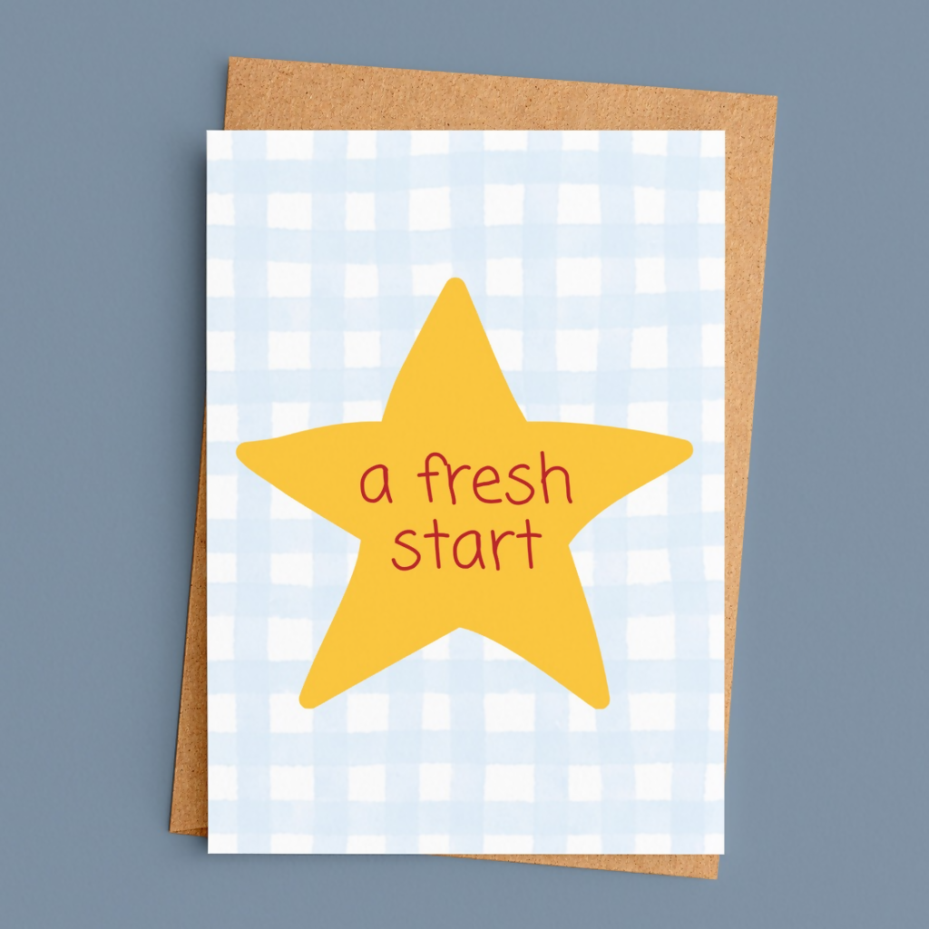A Fresh Start Greeting Card