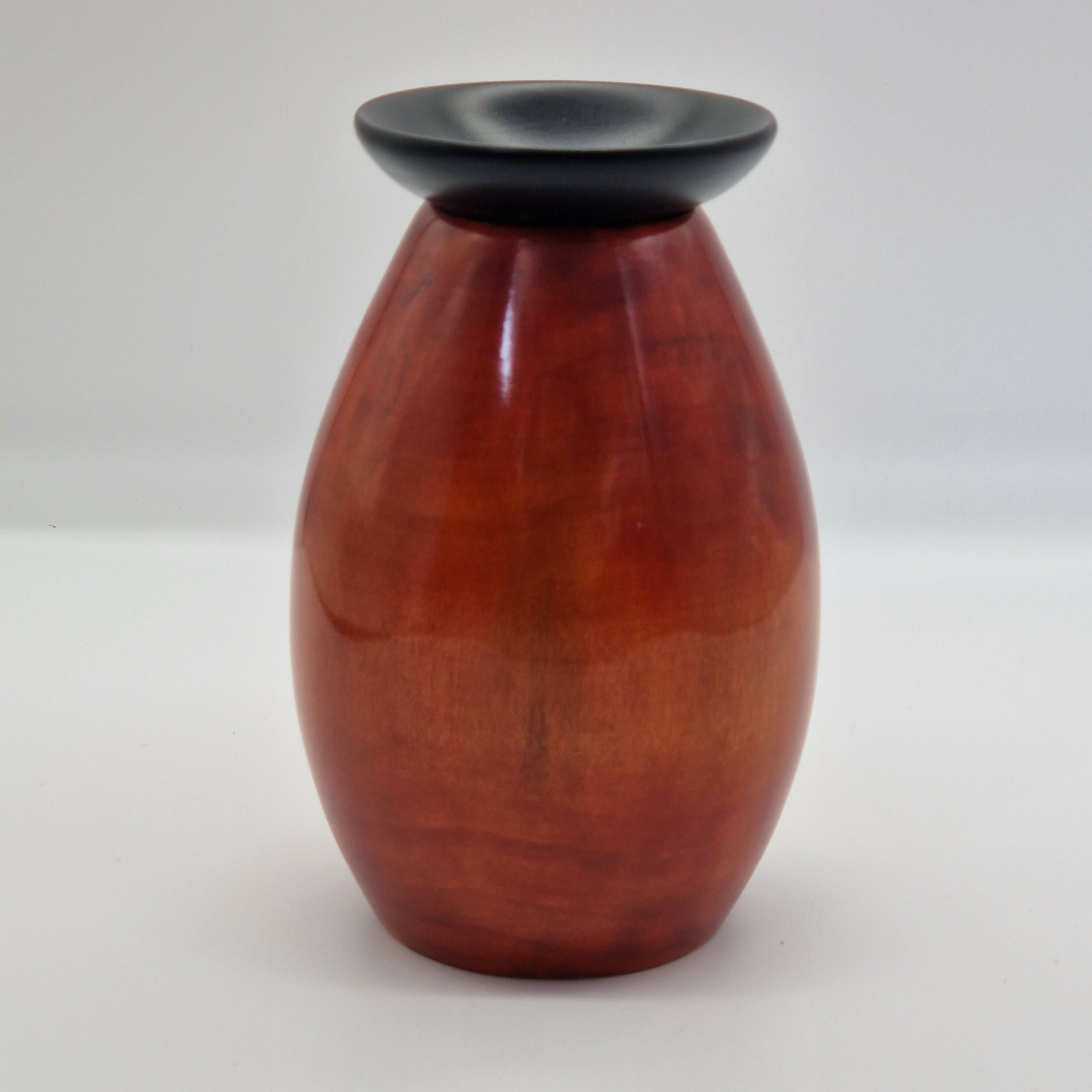 Hand Turned Coloured Hollow Form made from Sycamore Wood